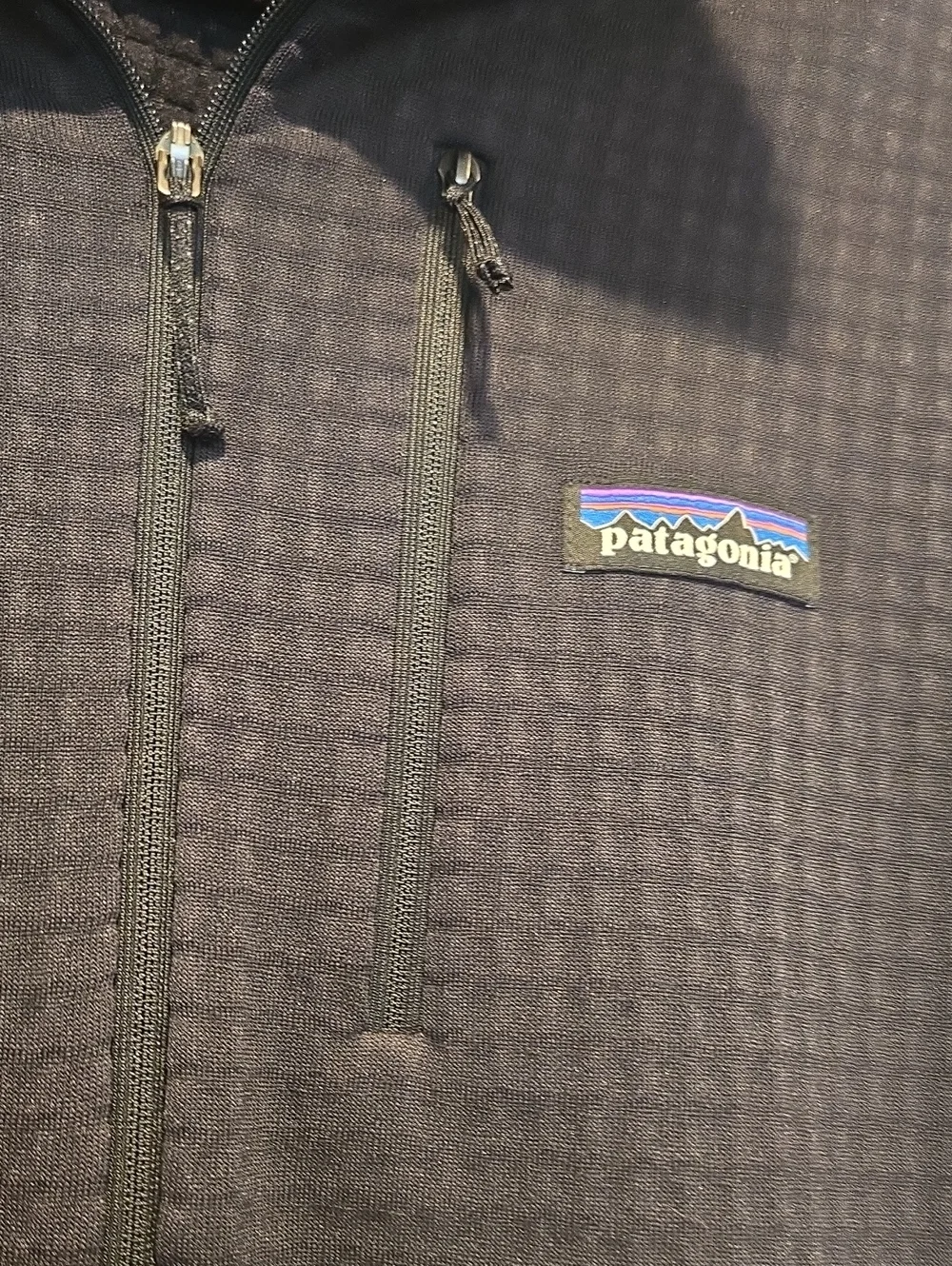 Patagonia R1 Fleece Men's XL Black 1/2 Zip Pullover